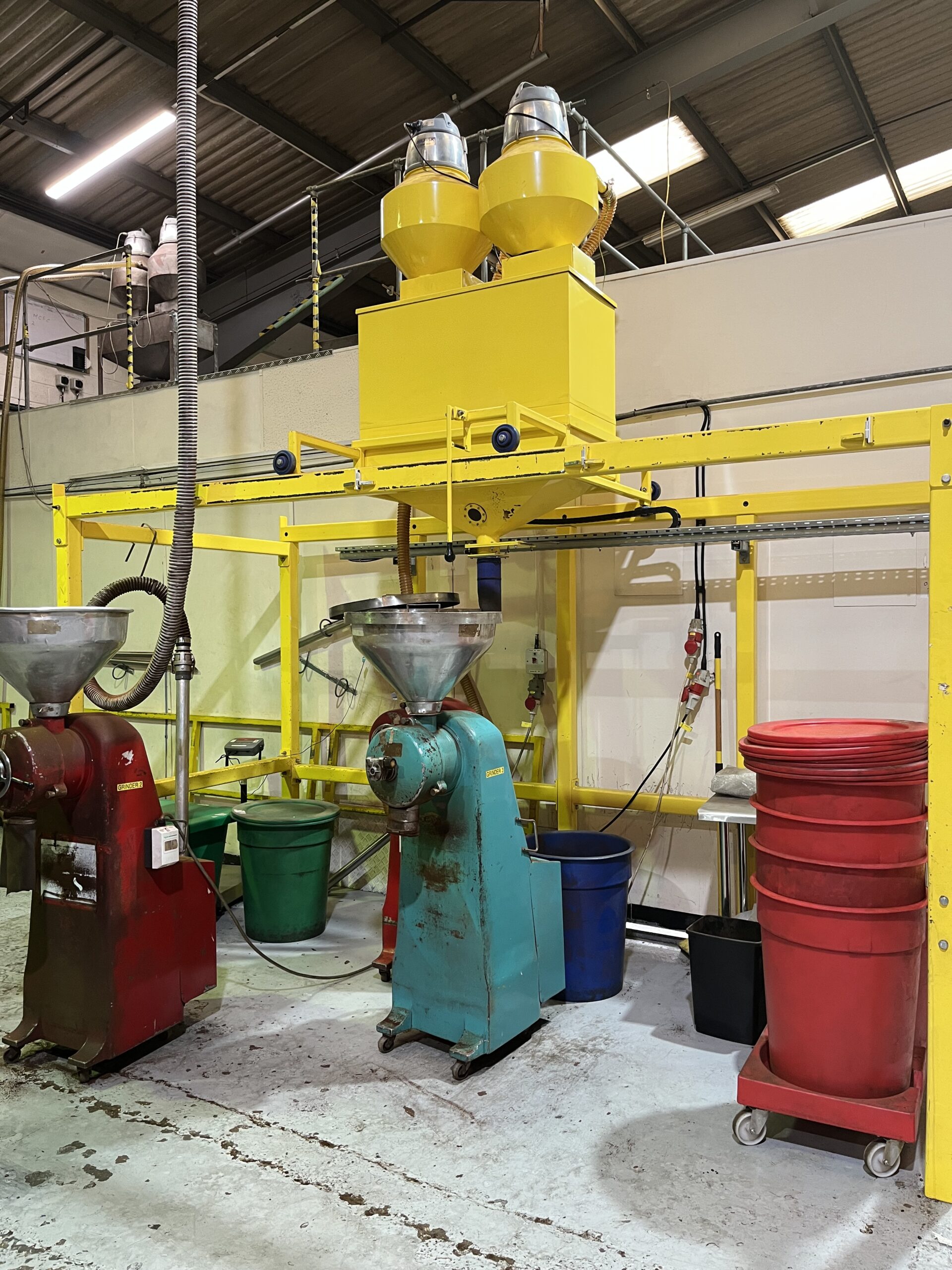 3 x Trabatoni Titan 195 Coffee Grinders