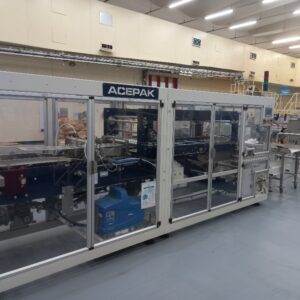 Acepak TR30 Tray Former with PAFB Shrinkwrapper