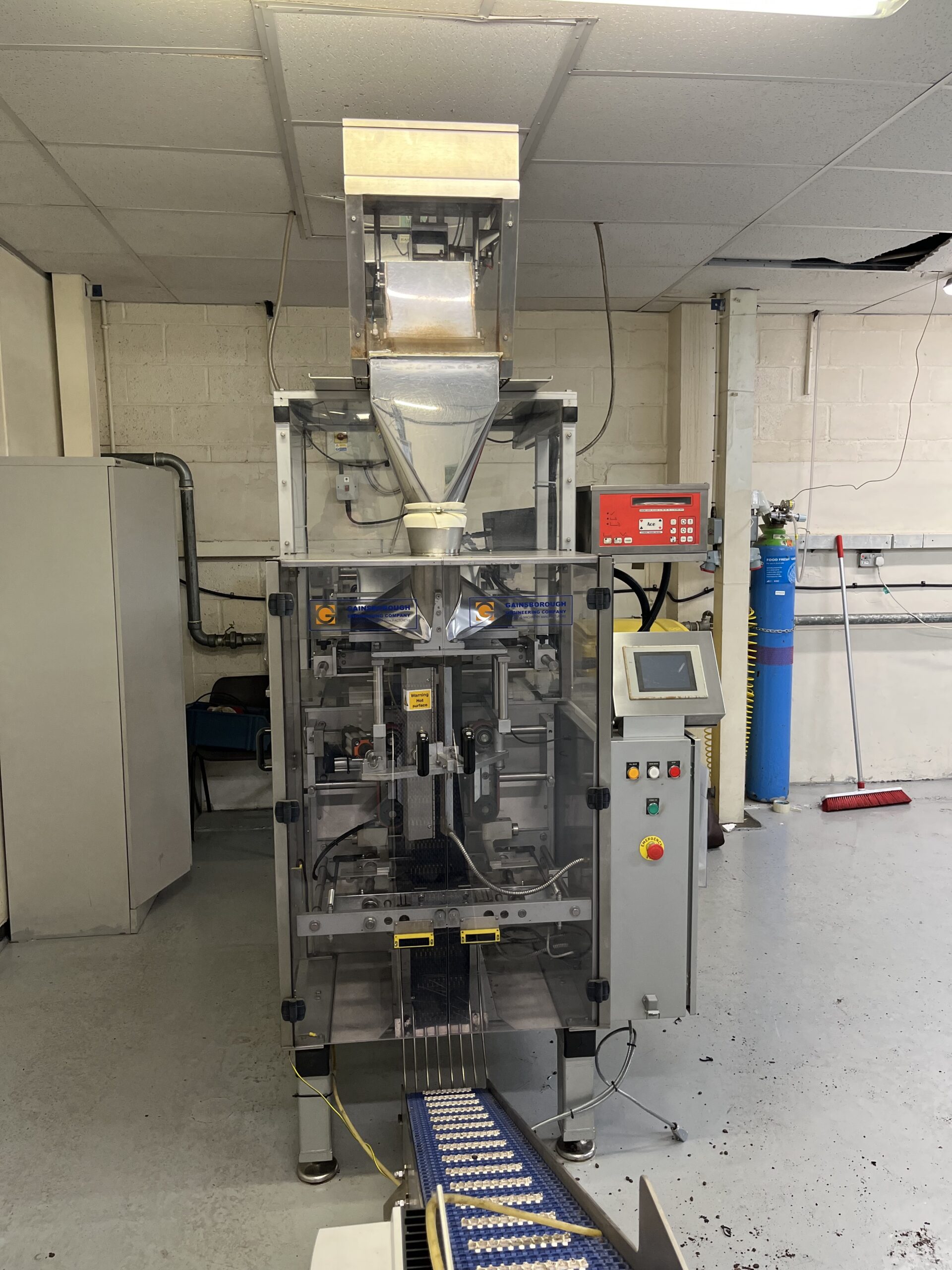 Gainsborough GV2k2 Vertical Form Fill & Seal bagging line - Image 2