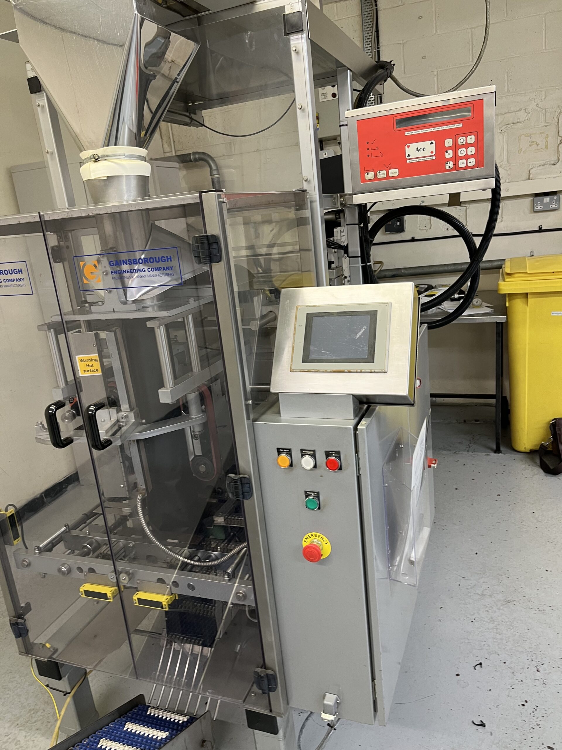 Gainsborough GV2k2 Vertical Form Fill & Seal bagging line - Image 3