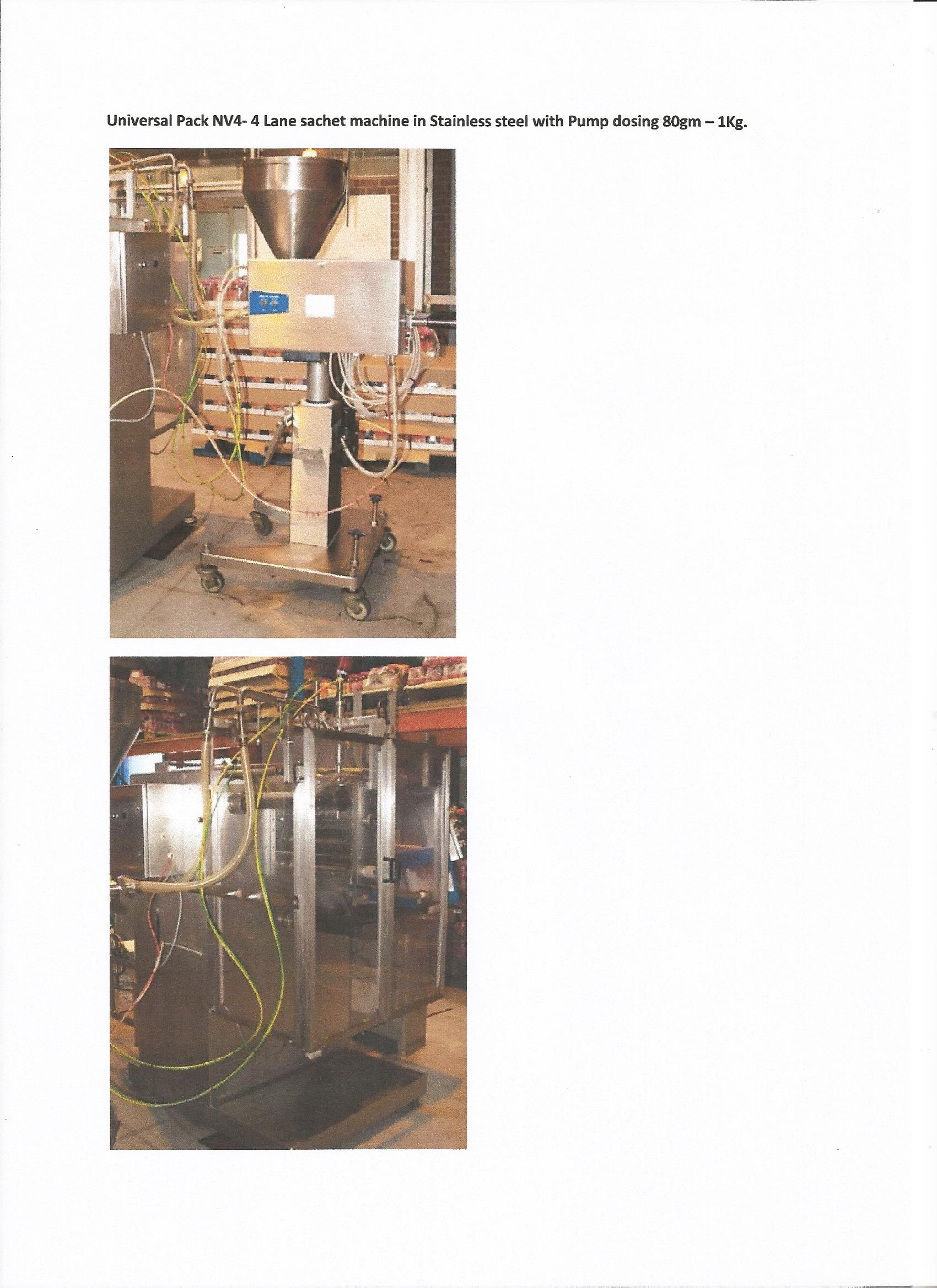 Universal Pack NV4 - 4 lane